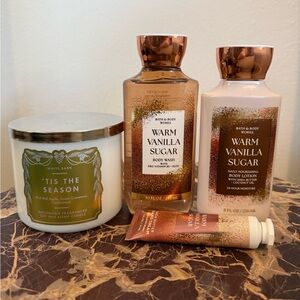 Bath & Body Works Warm Vanilla Sugar Gift Set